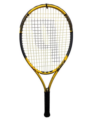 Used Prince AIR SCREAM Adult Tennis Racquet Yellow 3 3/8" 11347-S000253936