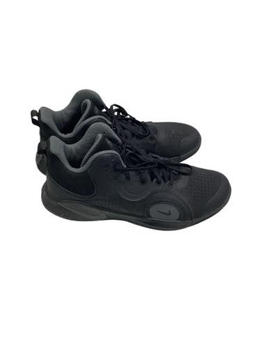 Used Nike FLY BY 2 Basketball Shoes M Black Senior 13 11347-S000253925