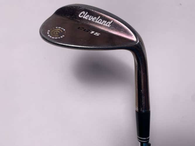 Cleveland CG15 Black Pearl Gap Wedge GW 52* 10 Bounce Wedge Steel Mens RH
