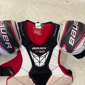 Used Bauer X60 S/P Senior Shoulder Pads SM 11858-S000078469