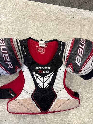 Used Bauer X60 S/P Senior Shoulder Pads SM 11858-S000078469
