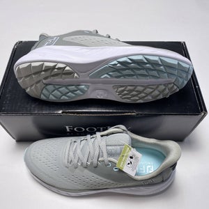 FootJoy FJ Flex XP Golf Shoes Gray White Women's SZ 8 (95424)