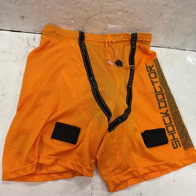 Used Shock DR MESH HOCKEY JOCK Senior Hockey Bottom Yellow XL 11855-S000189842