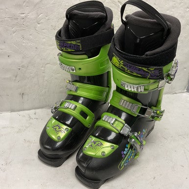Used Nordica ACE OF SPADES Mens DH Ski Boot Neon Green 275 MP - M09.5 - W10.5 11855-S000189812