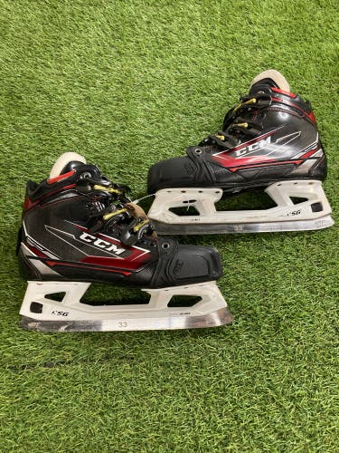 Senior CCM Jetspeed FT480 Hockey Goalie Skates Regular Width 10 (Used)