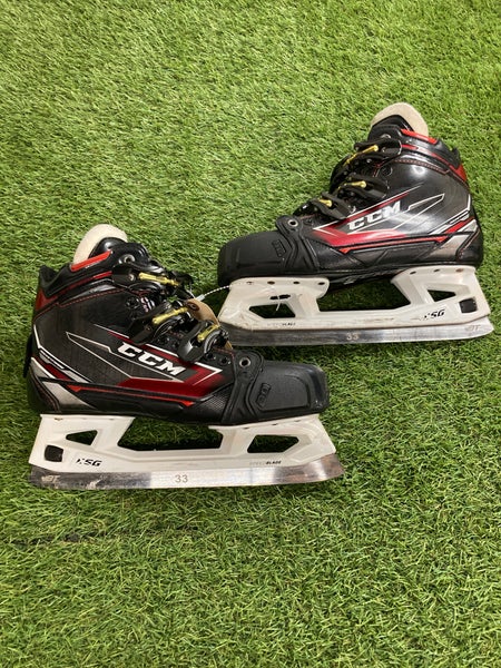 Senior CCM Jetspeed FT480 Hockey Goalie Skates Regular Width 10 (Used)