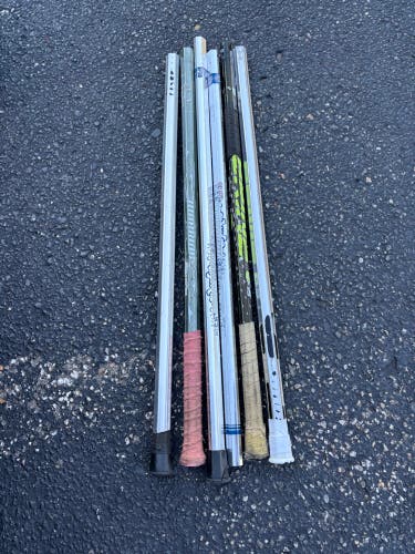 Six (6) Alloy Lacrosse Shafts