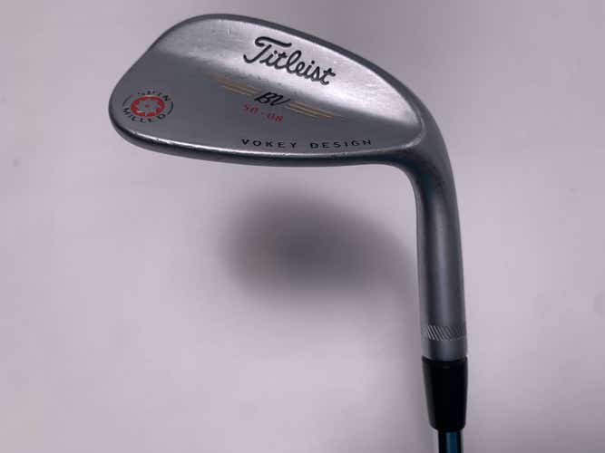 Titleist Vokey Spin Milled Chrome 2009 Gap Wedge GW 50* 8 Bounce Wedge RH
