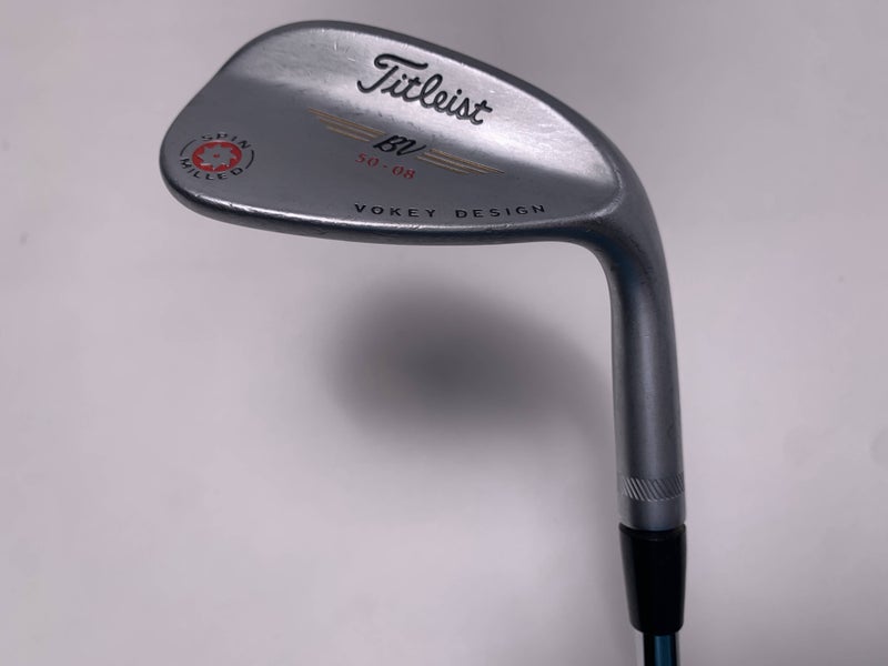Titleist Vokey Spin Milled Chrome 2009 Gap Wedge GW 50* 8 Bounce Wedge RH