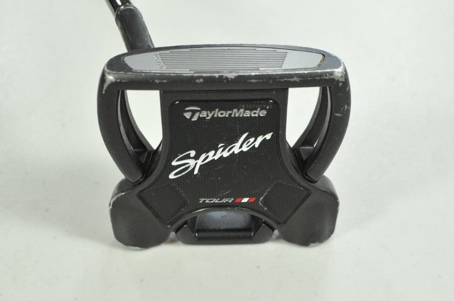 LEFT HANDED TaylorMade Spider Tour Black 34" Putter Steel #201594