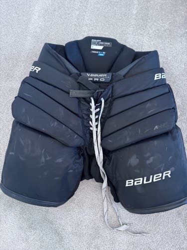 Senior Large 2024 Bauer Pro Hockey Goalie Pants (Used)