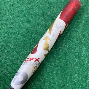 White 2018 DeMarini CFX Composite Bat (-10) Composite 23 oz 33" (Used)