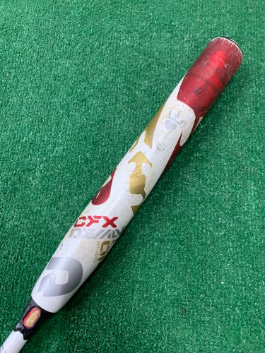 White 2018 DeMarini CFX Composite Bat (-10) Composite 23 oz 33" (Used)