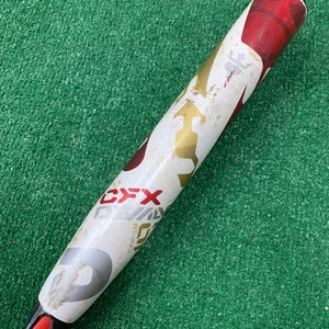 White 2018 DeMarini CFX Composite Bat (-10) Composite 21 oz 31" (Used)