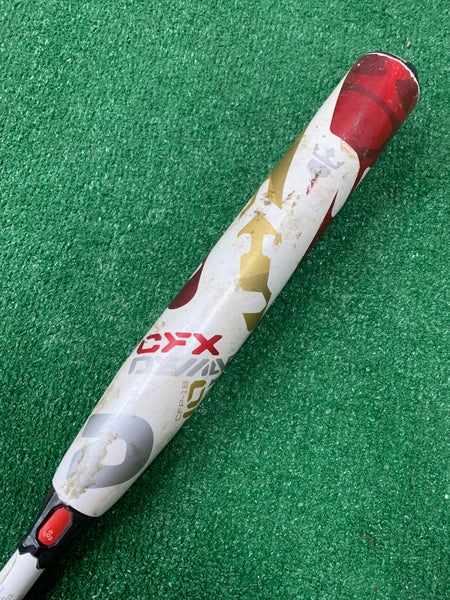 White 2018 DeMarini CFX Composite Bat (-10) Composite 21 oz 31" (Used)