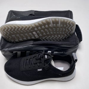 True Linkswear All Day Knit 3 Golf Shoes Onyx Black Men's SZ 10.5 (AD-K3-01)