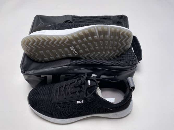True Linkswear All Day Knit 3 Golf Shoes Onyx Black Men's SZ 10.5 (AD-K3-01)