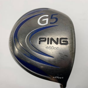 Ping G5 Driver 12* Grafalloy Pro Launch Blue 45g Senior Graphite Mens RH
