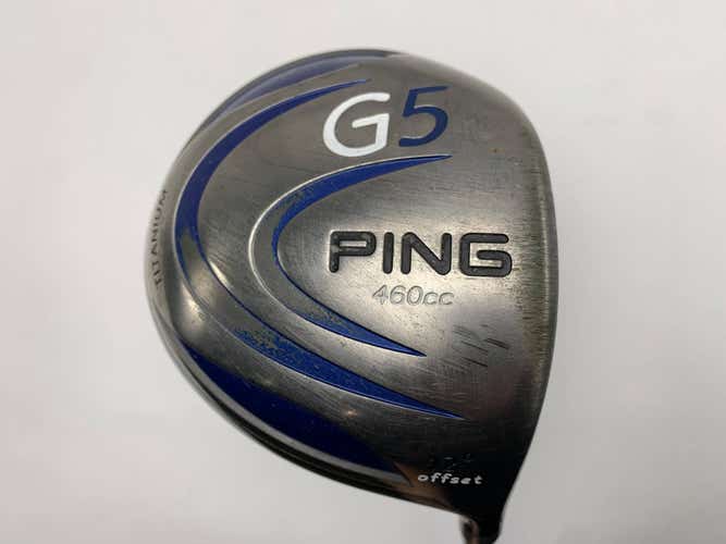 Ping G5 Driver 12* Grafalloy Pro Launch Blue 45g Senior Graphite Mens RH