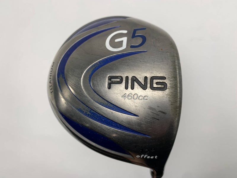 Ping G5 Driver 12* Grafalloy Pro Launch Blue 45g Senior Graphite Mens RH