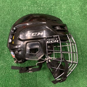 Black Medium CCM Tacks 310 Helmet (Used)