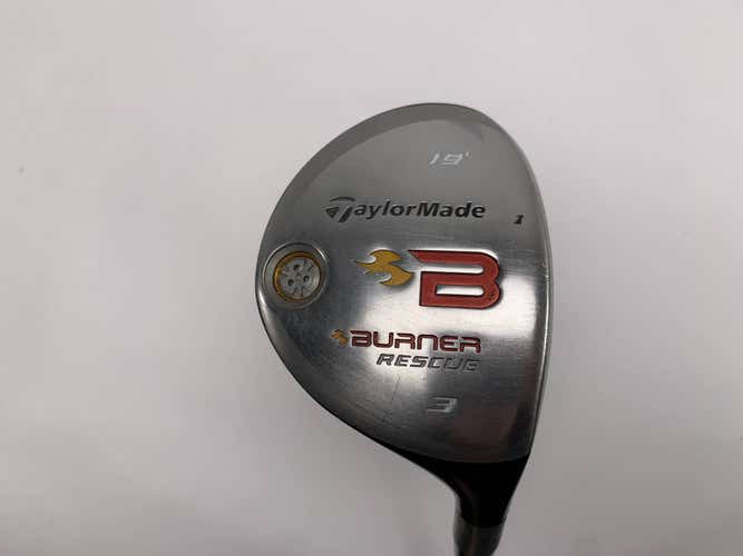 TaylorMade Burner Rescue 2008 3 Hybrid 19* REAX 60g Regular Graphite Mens RH