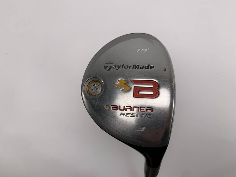 TaylorMade Burner Rescue 2008 3 Hybrid 19* REAX 60g Regular Graphite Mens RH