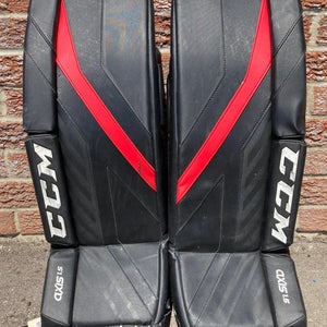 Junior CCM Axis 1.5 Goalie Leg Pads 26"