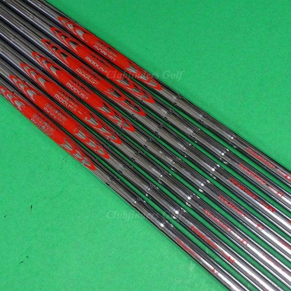 Nippon NS Pro Modus 3 Tour 120 .355 X-Stiff Pulled Steel Iron Shafts SET OF 7