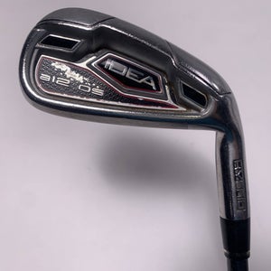 Adams Idea A12 OS Single 6 Iron Grafalloy Pro Launch Blue 55g Senior RH