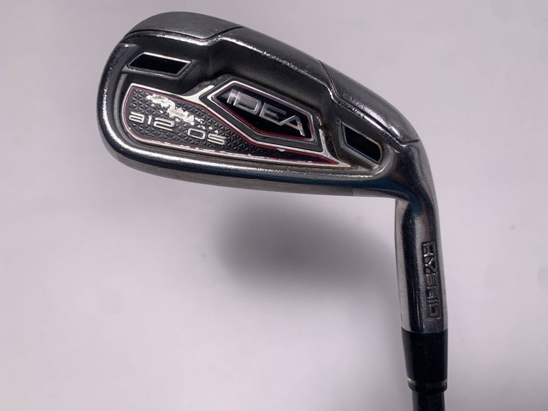 Adams Idea A12 OS Single 6 Iron Grafalloy Pro Launch Blue 55g Senior RH