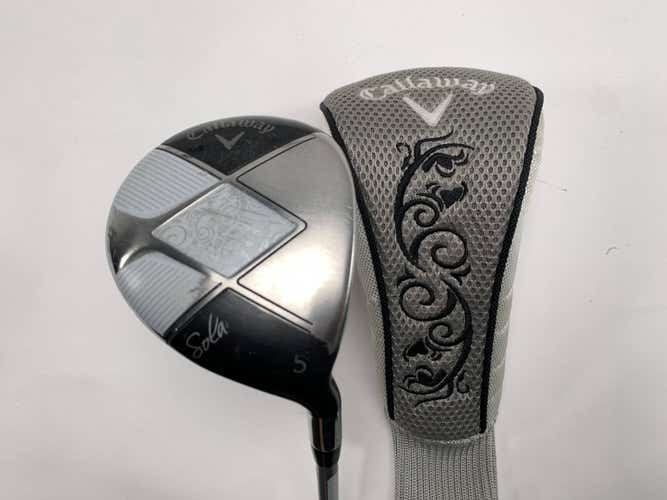 Callaway Solaire 2014 5 Fairway Wood 18* 55g Ladies Graphite Womens RH HC