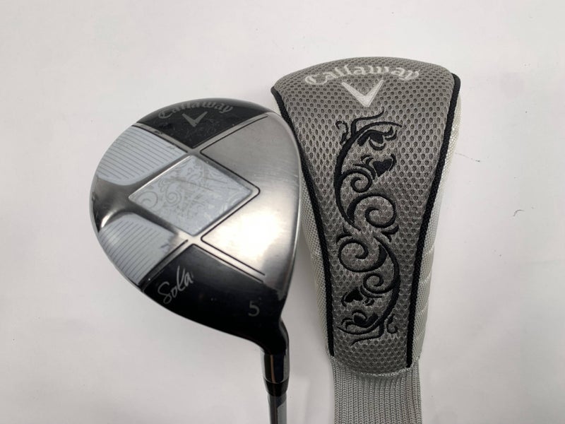 Callaway Solaire 2014 5 Fairway Wood 18* 55g Ladies Graphite Womens RH HC