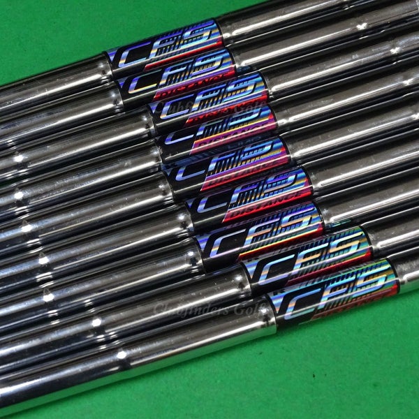 Ping CFS Distance .355 Regular Flex Pulled Steel Iron Shafts SET OF 9