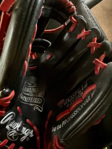 Infield RH Rawlings Pro Preferred Baseball Glove 11.75" (Used)