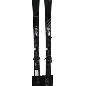 Used 2024 Elan Wingman 86 Black Edition Skis (178cm) w/ EMX 12 Bindings