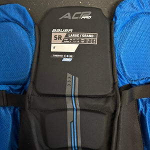 Like new Large Bauer Supreme ACP Pro Girdle with Bauer girdle shell.