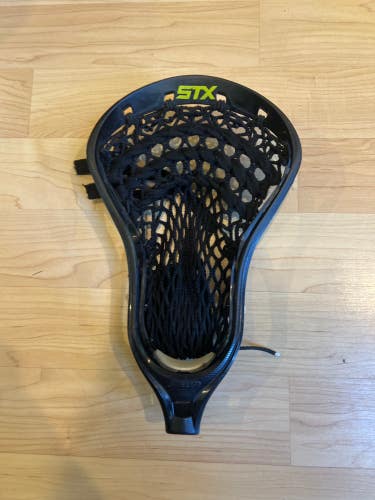 Black STX Stallion Strung Head (Used)