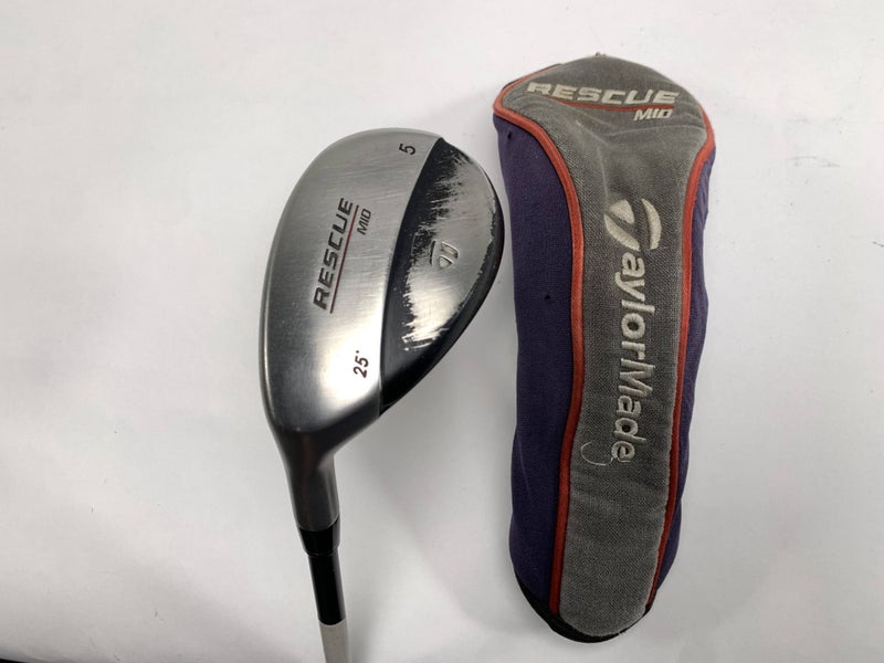 TaylorMade Rescue Mid 5 Hybrid 25* Regular Graphite Mens LH HC