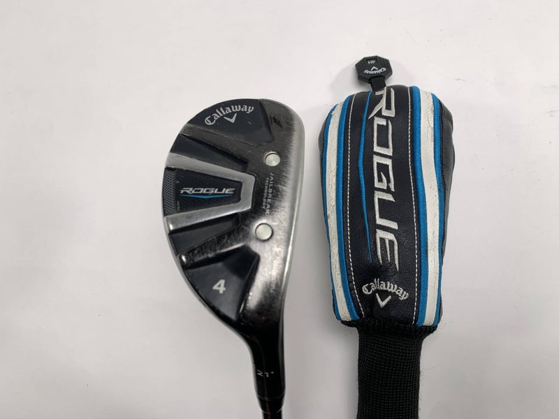 Callaway Rogue 4 Hybrid 21* Aldila Synergy 60g Stiff Graphite Mens RH HC