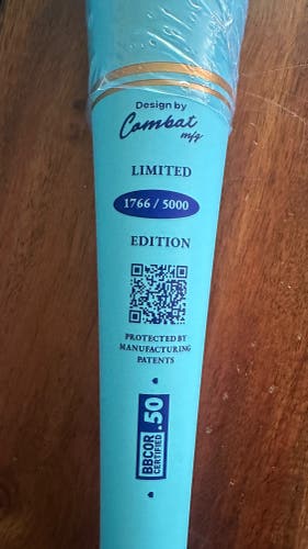 2025 Combat MFG Spec A1 Alloy BBCOR Certified Bat (-3) 29 oz 32" (New)