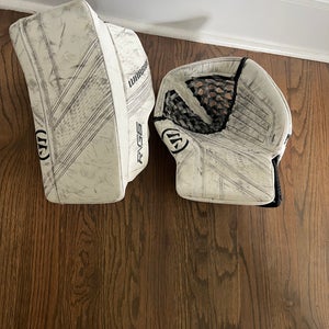 Warrior Ritual G6 E+ Regular Glove & Blocker Set(Used)