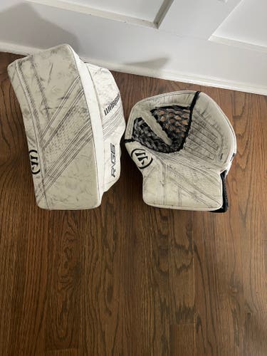 Warrior Ritual G6 E+ Regular Glove & Blocker Set(Used)