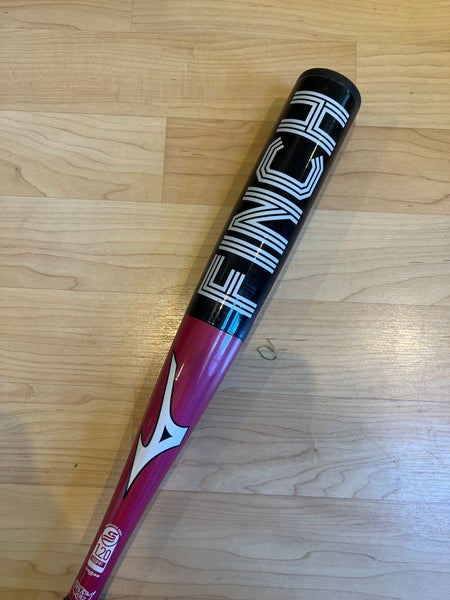 Black Mizuno Finch Alloy Bat (-13) Alloy 13 oz 26" (Used)