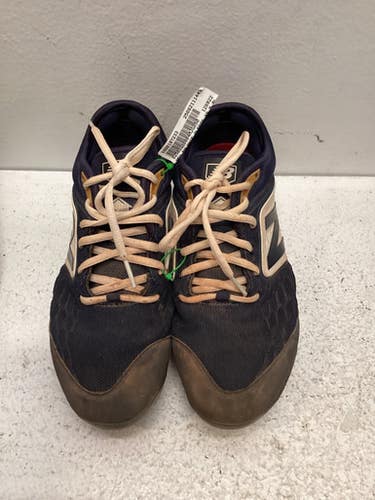 Used New Balance CLEATS BB/SB Cleats Navy Blue Youth 06.5 11443-S000197233