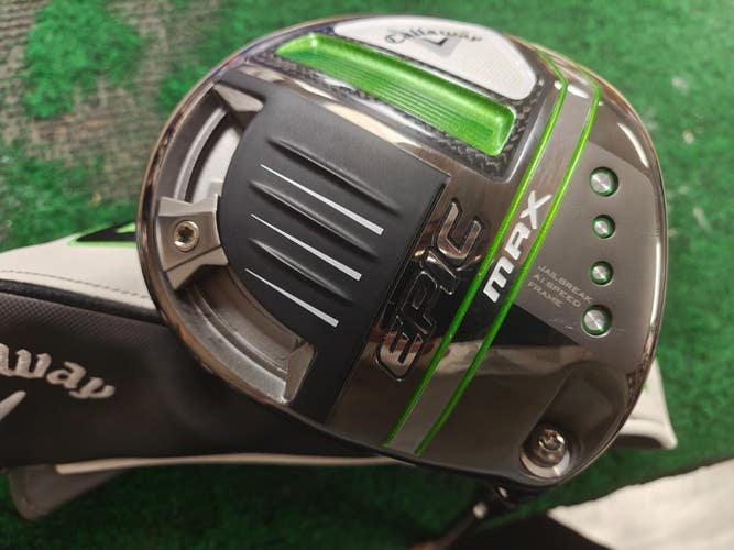 Callaway Epic Max 10.5 Degree Driver Ladies Flex Cypher 40 w Headcover Mint