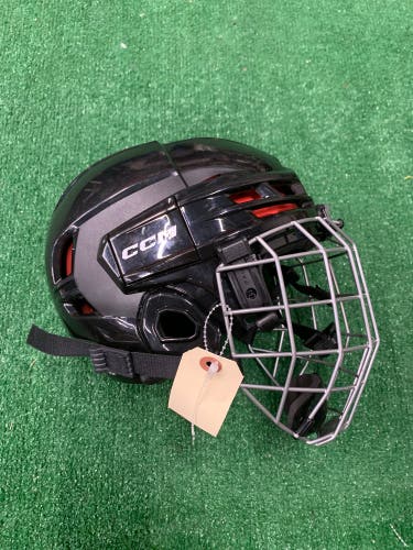 Black Youth CCM Tacks 70 Helmet (Used)