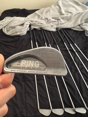 Ping Left Hand Clubs Regular Flex 9 Pieces (Used)