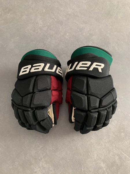 Pro Stock Coyotes Kachina Bauer Supreme Ultrasonic Gloves 13" (Used)