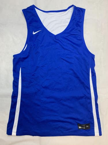 Nike Two Ply Reversible Basketball Practice Jersey Men's M Blue White HM9960